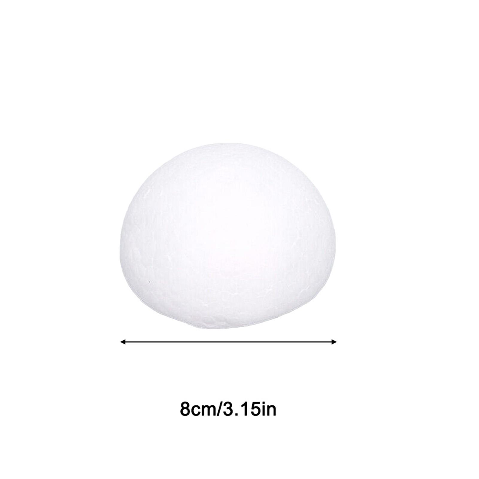 Пенопластовый шар Пенопластовый шар Полусфера Пенопласт Полистирол Бутик пенопласта 8cm